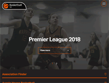 Tablet Screenshot of basketballsa.com.au